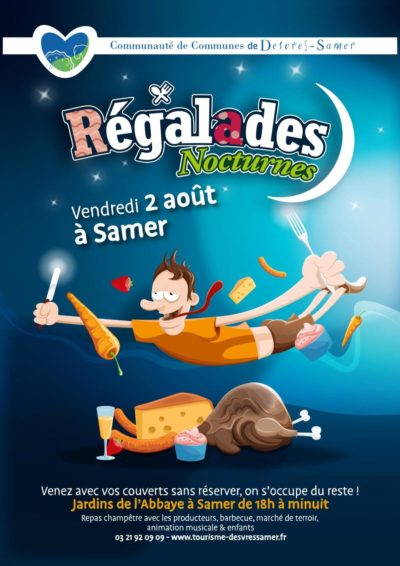 #Samer Les “Régalades Nocturnes” c’est vendredi